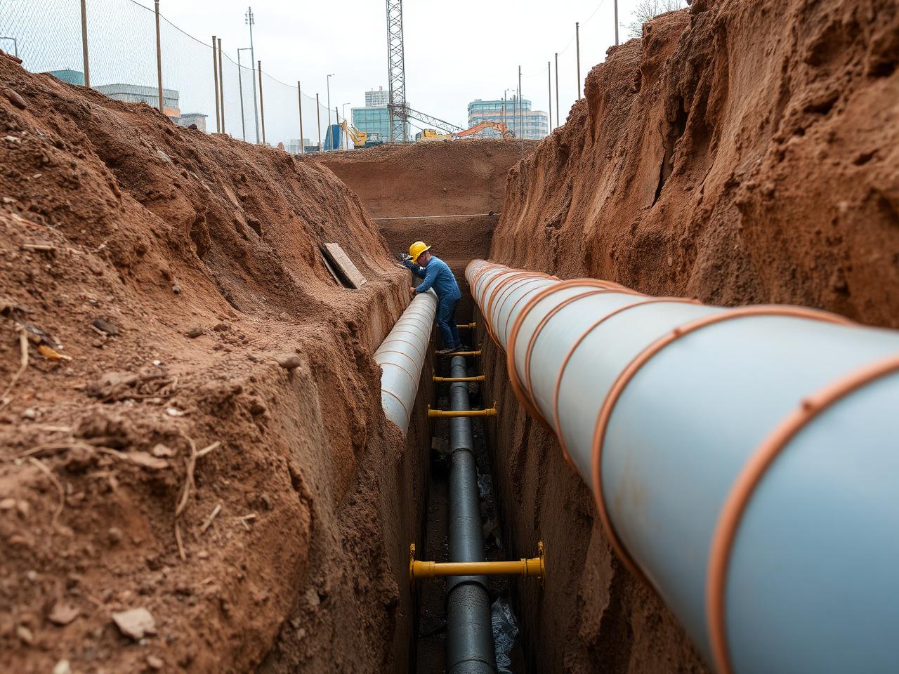 Municipal Utility Trench